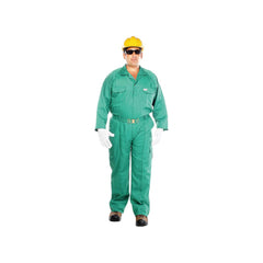 Vaultex 1GV 100% Twill Coverall - Green - Slide 1