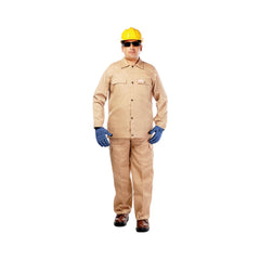 Vaultex CBV 100% Twill Pant & Shirt - Beige - Slide 1