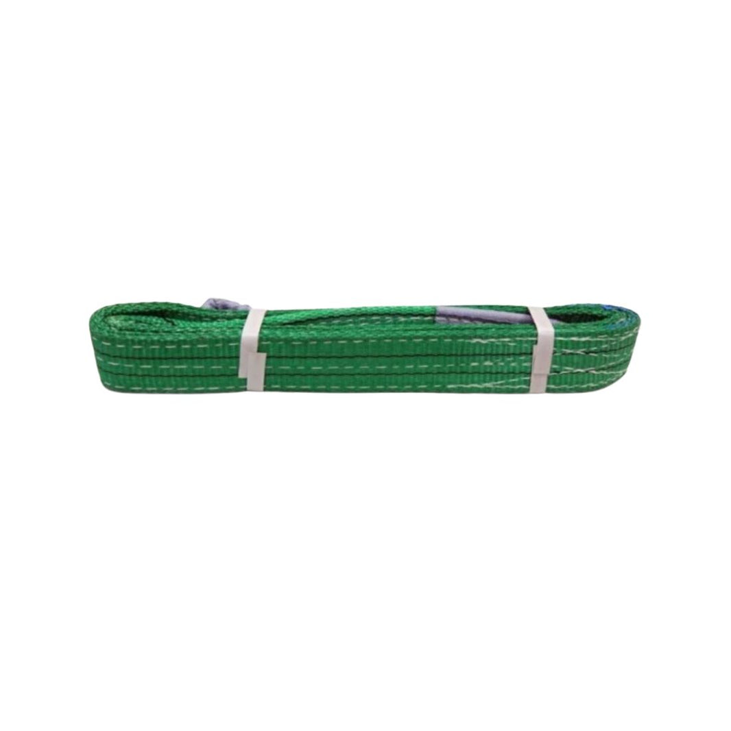 Vaultex ICE 2 Ply Polyester Webbing Sling - 5:1, Green