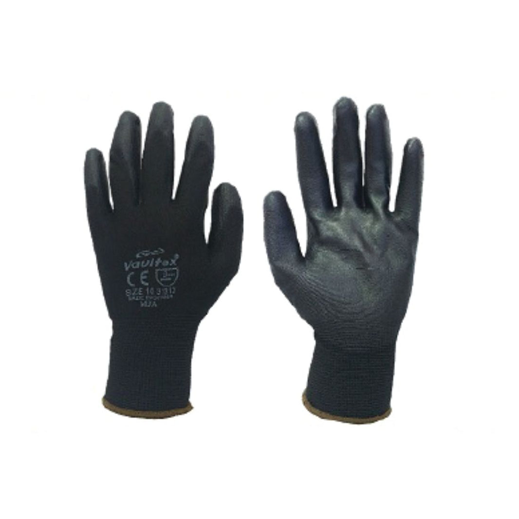 Vaultex MJA PU Coated Gloves 12 pcs Grey