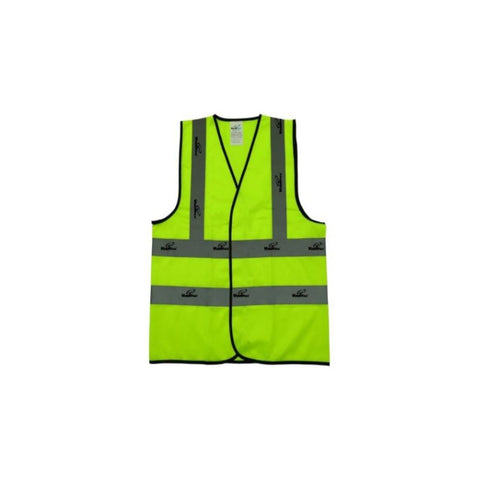 Vaultex RKS Fabric Vest With Vaultex Reflective - 151 GSM, Yellow Vaultex RKS Fabric Vest With Vaultex Reflective - 151 GSM, Yellow