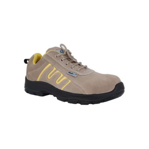 Vaultex SAQ SBP Low Ankle Safety Shoe - Beige & Yellow Vaultex SAQ SBP Low Ankle Safety Shoe - Beige & Yellow