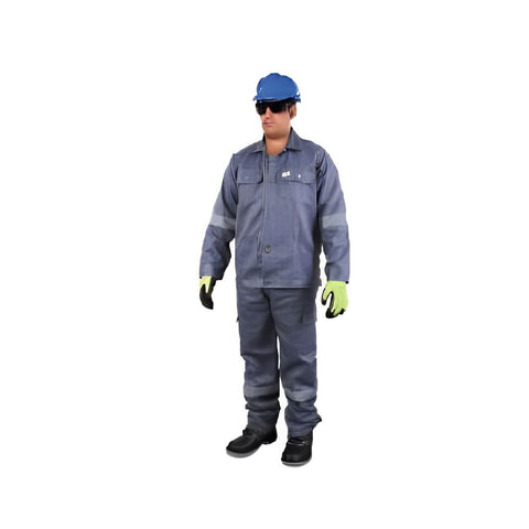 Vaultex SKO 100% Twill Pant & Shirt With Reflective - Grey Vaultex SKO 100% Twill Pant & Shirt With Reflective - Grey