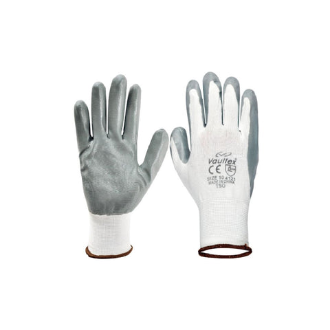 Vaultex TSO Nitrile Coated Gloves 12 Pcs/Pack - Grey Vaultex TSO Nitrile Coated Gloves 12 Pcs/Pack - Grey