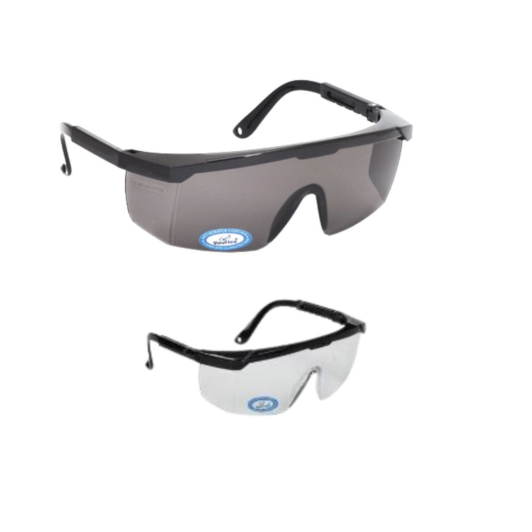 Vaultex V46 Anti-Scratch Safety Spectacle Clear Dark