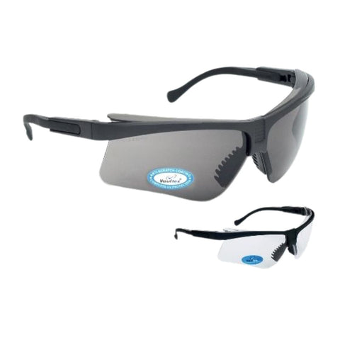 Vaultex V61 Anti-Scratch Safety Spectacle - Clear/Dark Vaultex V61 Anti-Scratch Safety Spectacle - Clear/Dark
