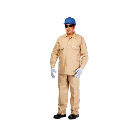 Workland 2BWL 35/65 Polycotton Pant & Shirt - Beige Workland 2BWL 35/65 Polycotton Pant & Shirt - Beige