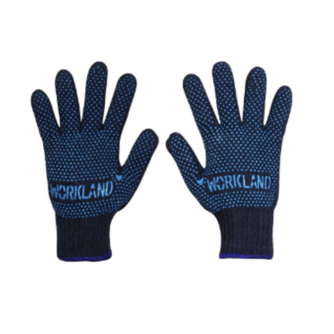 Workland DOH Double Side Dotted Gloves 12 pcs - Blue Workland DOH Double Side Dotted Gloves 12 pcs - Blue