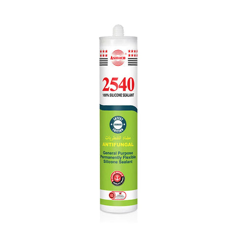 Asmaco 2540 Antifungal Silicone Sealant - Brown Asmaco 2540 Antifungal Silicone Sealant - Brown
