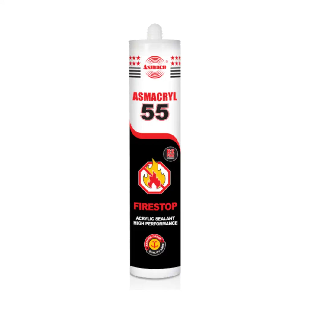 Asmaco Asmacryl 55 Fire Retardant Acrylic Sealant White in Dubai UAE
