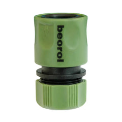 Beorol Plastic Hose Quick Connector with Water Stop 1/2" - Slide 2