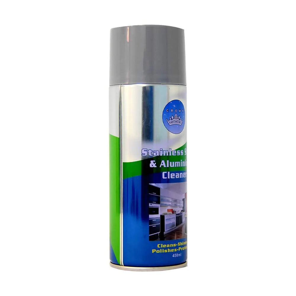 Crown Stainless Steel and Aluminium Cleaner 450ml