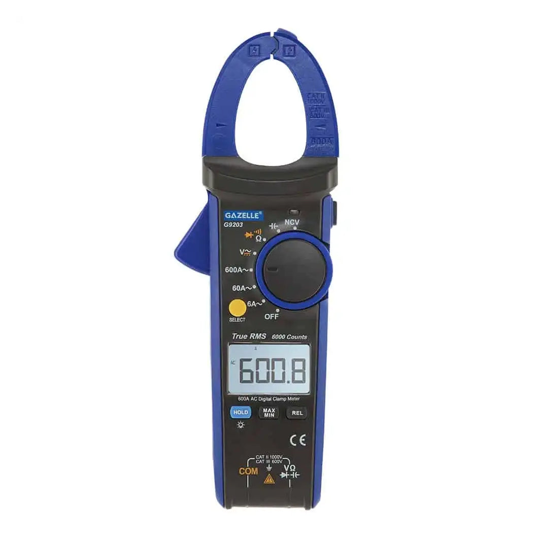 Gazelle G9203 True RMS Digital Clamp Meter 600A