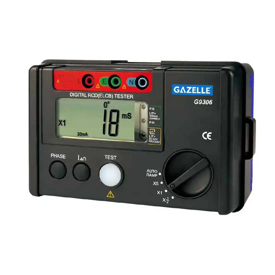 Gazelle G9306 Digital RCD-ELCB Tester
