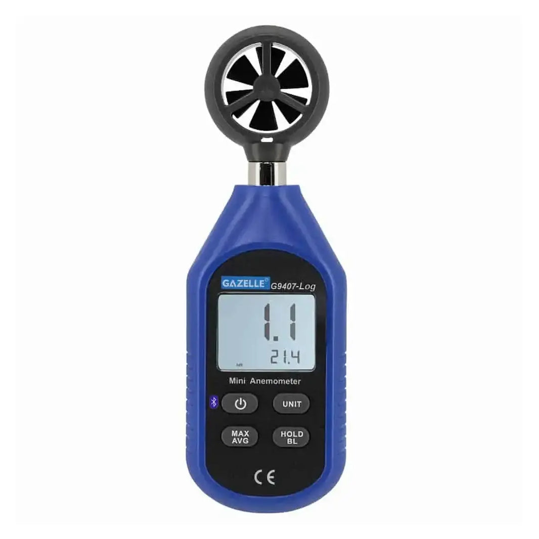 Gazelle G9407-Log Mini Handheld Anemometer