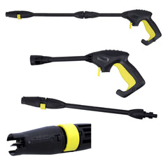 Geepas GCW19028 High Pressure Washer With 5M Hose,1500W - Yellow - Slide 3