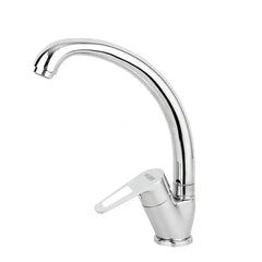 Milano Glory Single Lever Long Spout Sink Mixer - Chrome - Slide 1