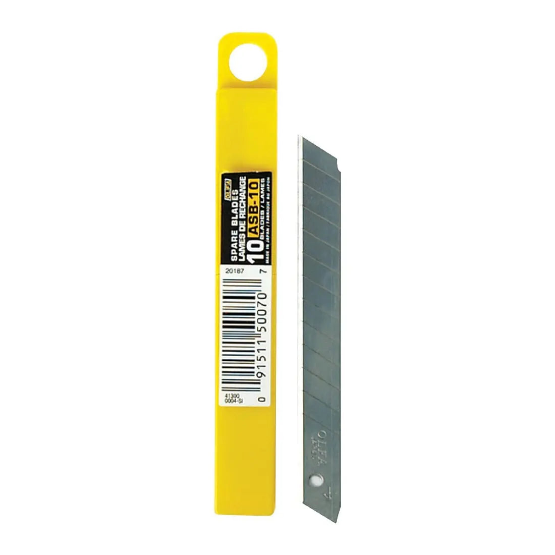 Olfa ASB-10 Snap-Off Knife Spare Blades 9mm x 80mm 10 pcs Olfa ASB-10 Snap-Off Knife Spare Blades 9mm x 80mm 10 pcs