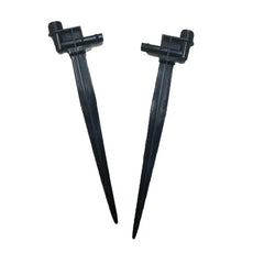 PVC Garden Bubbler Stick Drip Irrigation Connector, 13mm UV Resistant, 10 pcs - Slide 2