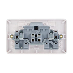 Schneider Electric Lisse Switched Socket GGBL3020NIS British Standard, 2 Gangs 13 A - White - Slide 3