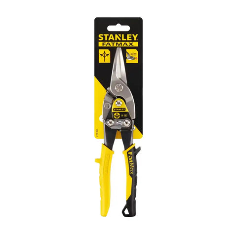 Stanley 214563 MaxSteel Straight Cut Aviation Snips - Yellow Stanley 214563 MaxSteel Straight Cut Aviation Snips - Yellow