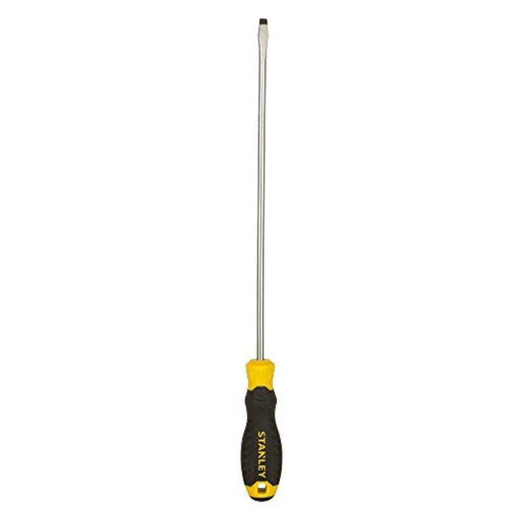 Stanley Screwdriver STMT60830-8 Cushion Grip 6.5 mm x 250 mm Black and Yellow