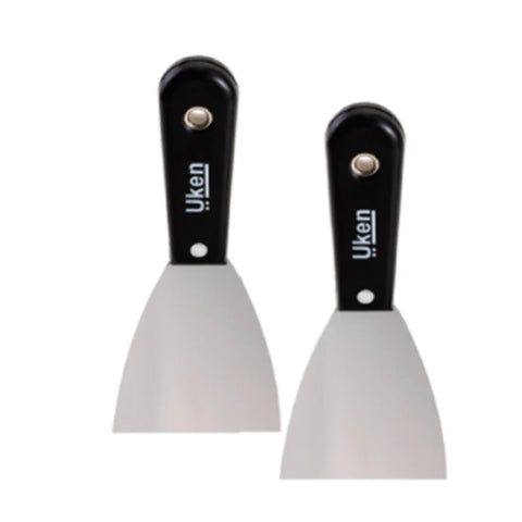 Uken U04022 Stainless Steel Scraper 2"- Black Uken U04022 Stainless Steel Scraper 2"- Black