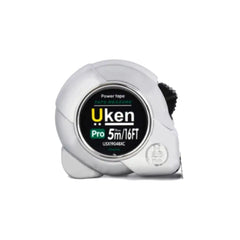 Uken U5X19G48XC Pro Measuring Tape 5m - Chrome - Slide 1