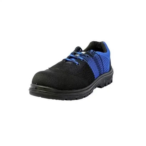Vaultex SPO SBP Low Ankle Sporty Safety Shoes - Black & Blue Vaultex SPO SBP Low Ankle Sporty Safety Shoes - Black & Blue