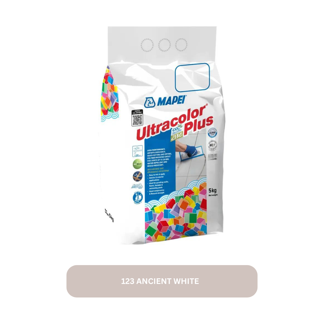 Mapei Ultracolor Plus Tile Grout 5Kg