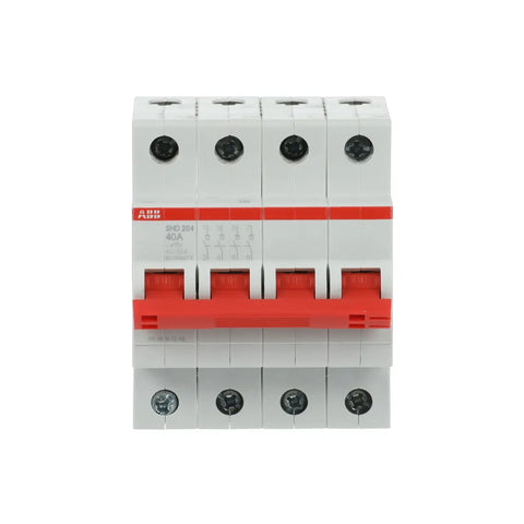 ABB Electrical Isolator Switch 2CDD274111R0040 40A 4P SHD204/40