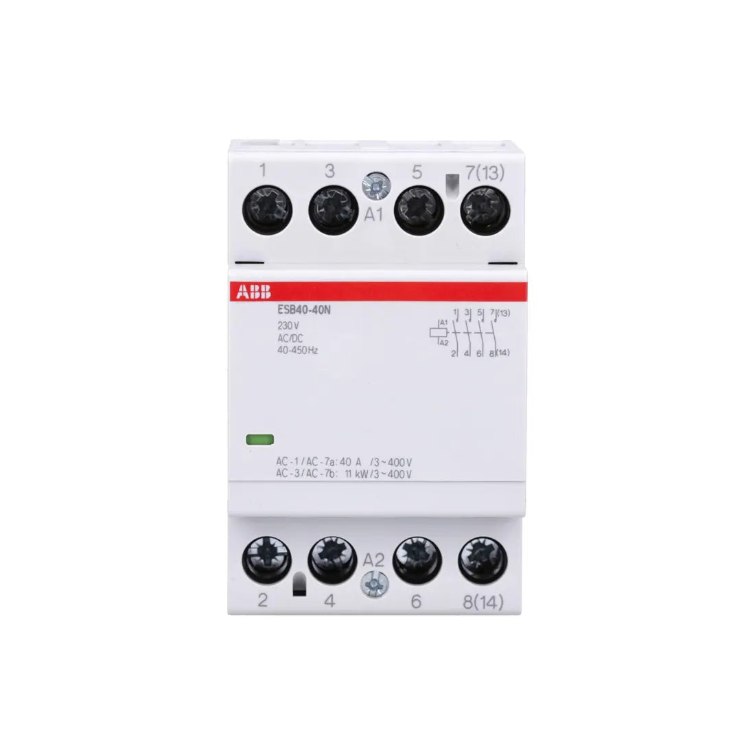 ABB Installation Contactor 1SAE341111R0640 40A 4P ESB40-40N-06
