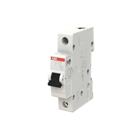 ABB Miniature Circuit Breaker 2CDS211001R0104 10A 1P Curve C SH201-C10
