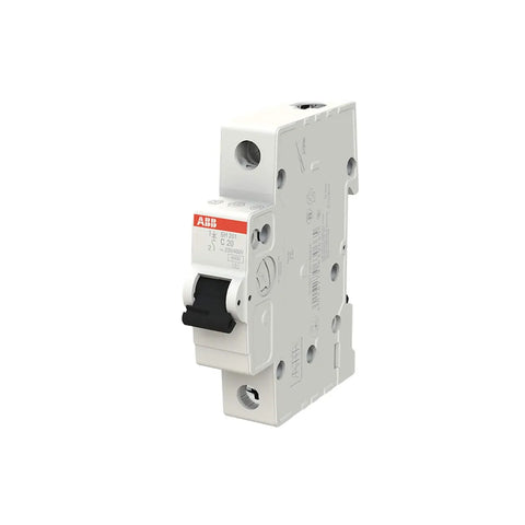 ABB Miniature Circuit Breaker 2CDS211001R0204 20A 1P Curve C SH201-C20