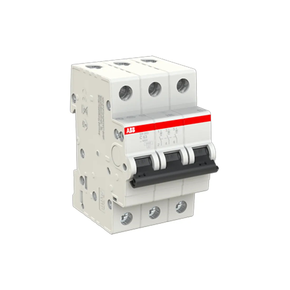 ABB Miniature Circuit Breaker 2CDS213001R0634 63A 3P Curve C SH203-C63