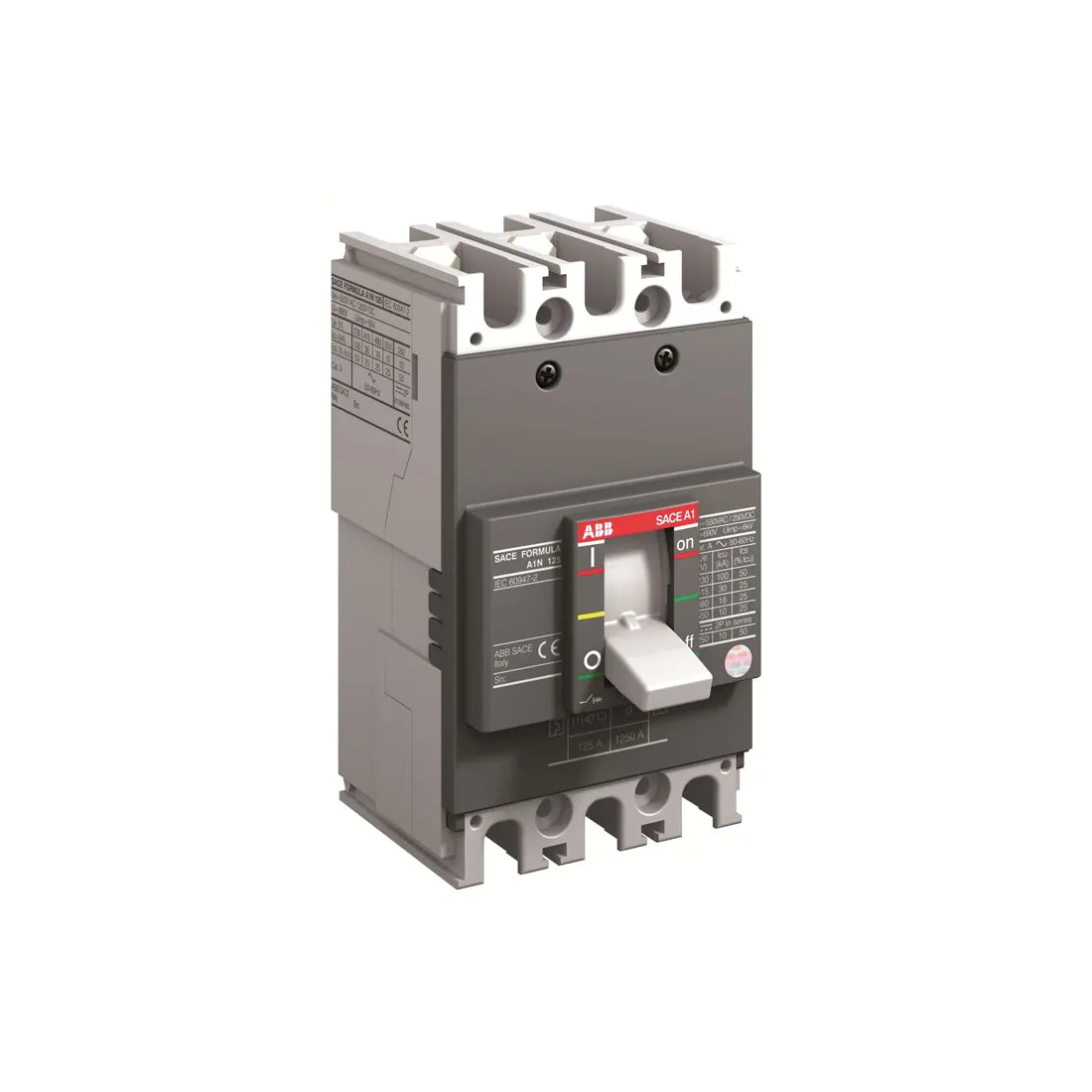 ABB Moulded Case Circuit Breaker 1SDA066717R1 80A 3P A1C 125 TMF 80-800 3p F F