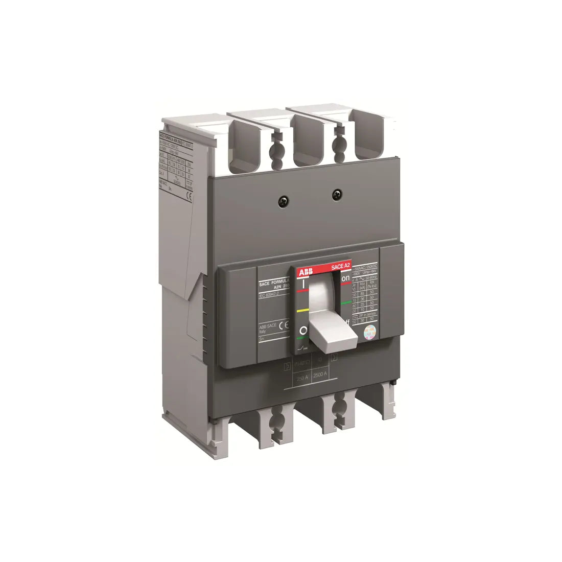 ABB Moulded Case Circuit Breaker 1SDA066778R1 200A 3P A2C 250 TMF 200-2000 3p F F