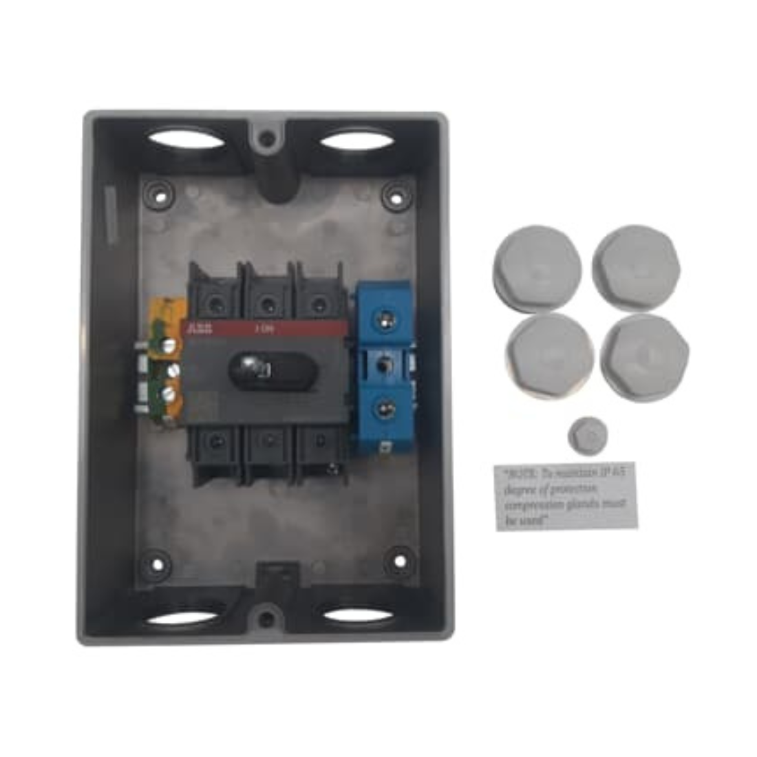 ABB Weather Proof Isolator 100A 3P Metal Body KSE3100TPN