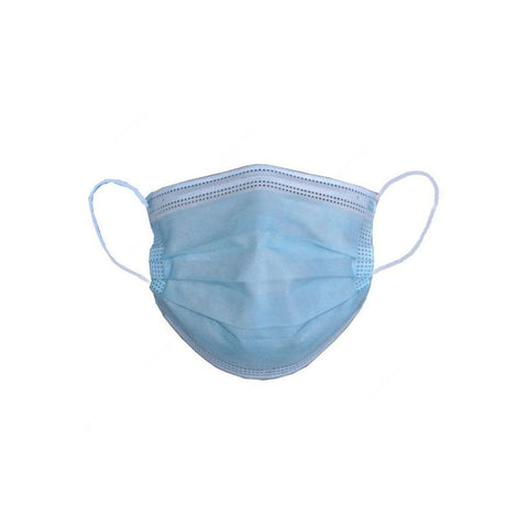 Vaultex AMI 3 Ply Disposable Face Mask - Blue