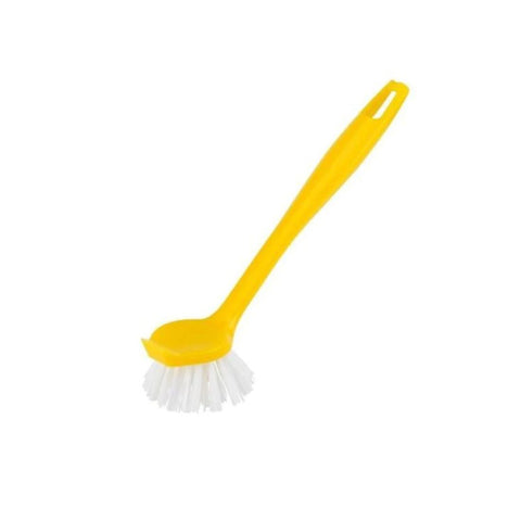 AR409 Round Dish Brush - Yellow
