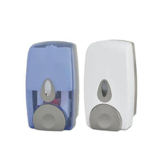 AZ Hygiene AZ-800 Hand Soap Dispenser 800ml - White & Transparent Blue - Slide 1