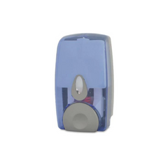 AZ Hygiene AZ-800 Hand Soap Dispenser 800ml - White & Transparent Blue - Slide 3