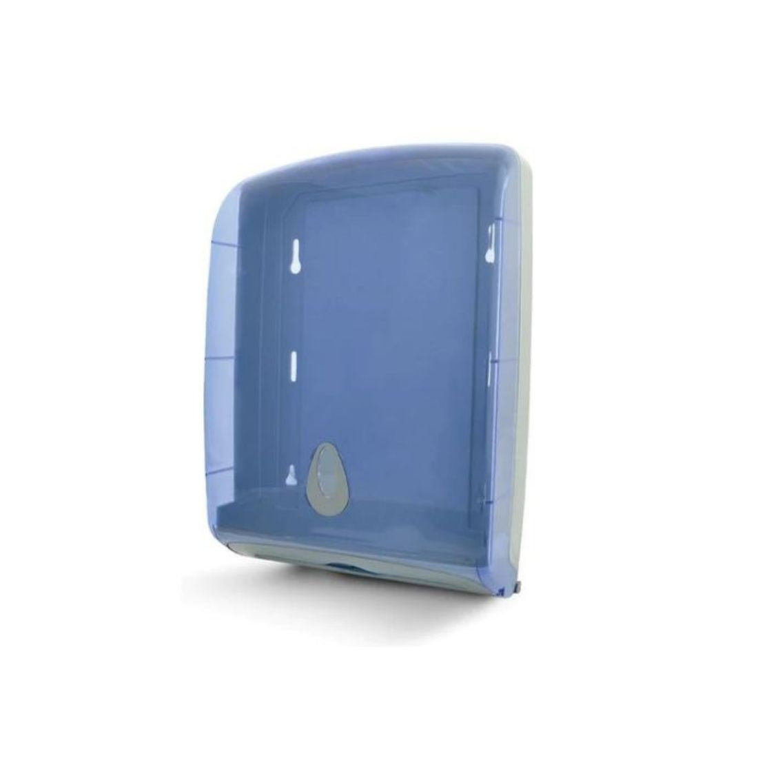 AZ Hygiene AZ1123 Multi Fold Paper Towel Dispenser - White & Transparent Blue