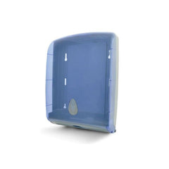 AZ Hygiene AZ1123 Multi Fold Paper Towel Dispenser - White & Transparent Blue - Slide 2