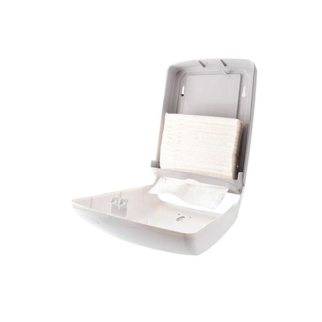 AZ Hygiene AZ1123 Multi Fold Paper Towel Dispenser - White & Transparent Blue