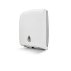 AZ Hygiene AZ1123 Multi Fold Paper Towel Dispenser - White & Transparent Blue - Slide 3