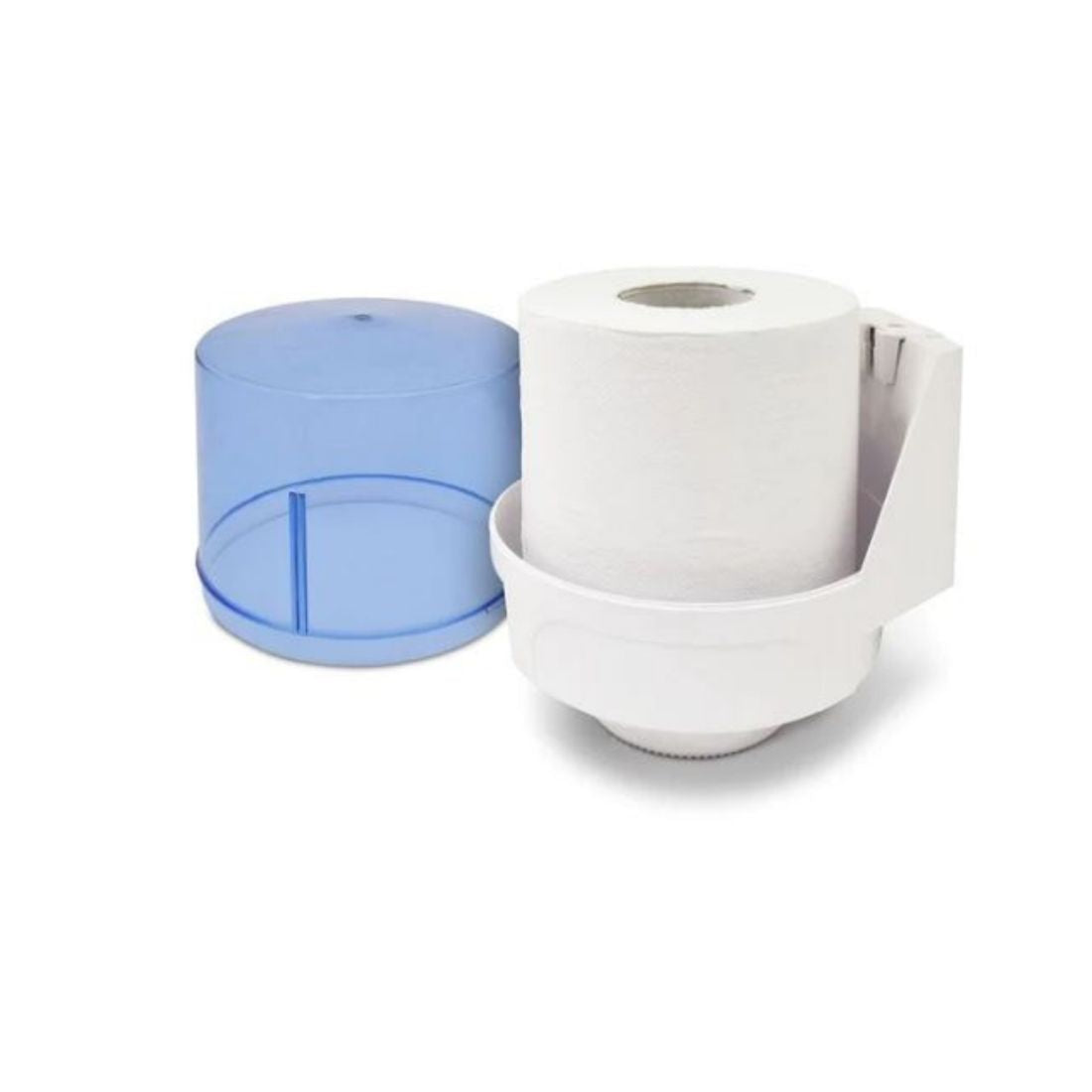 AZ Hygiene AZ1300TB Center Pull Tissue Dispenser - Tinted Blue