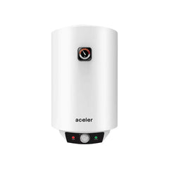 Aceler Electric Water Heater Vertical, 50 L - White - Slide 1