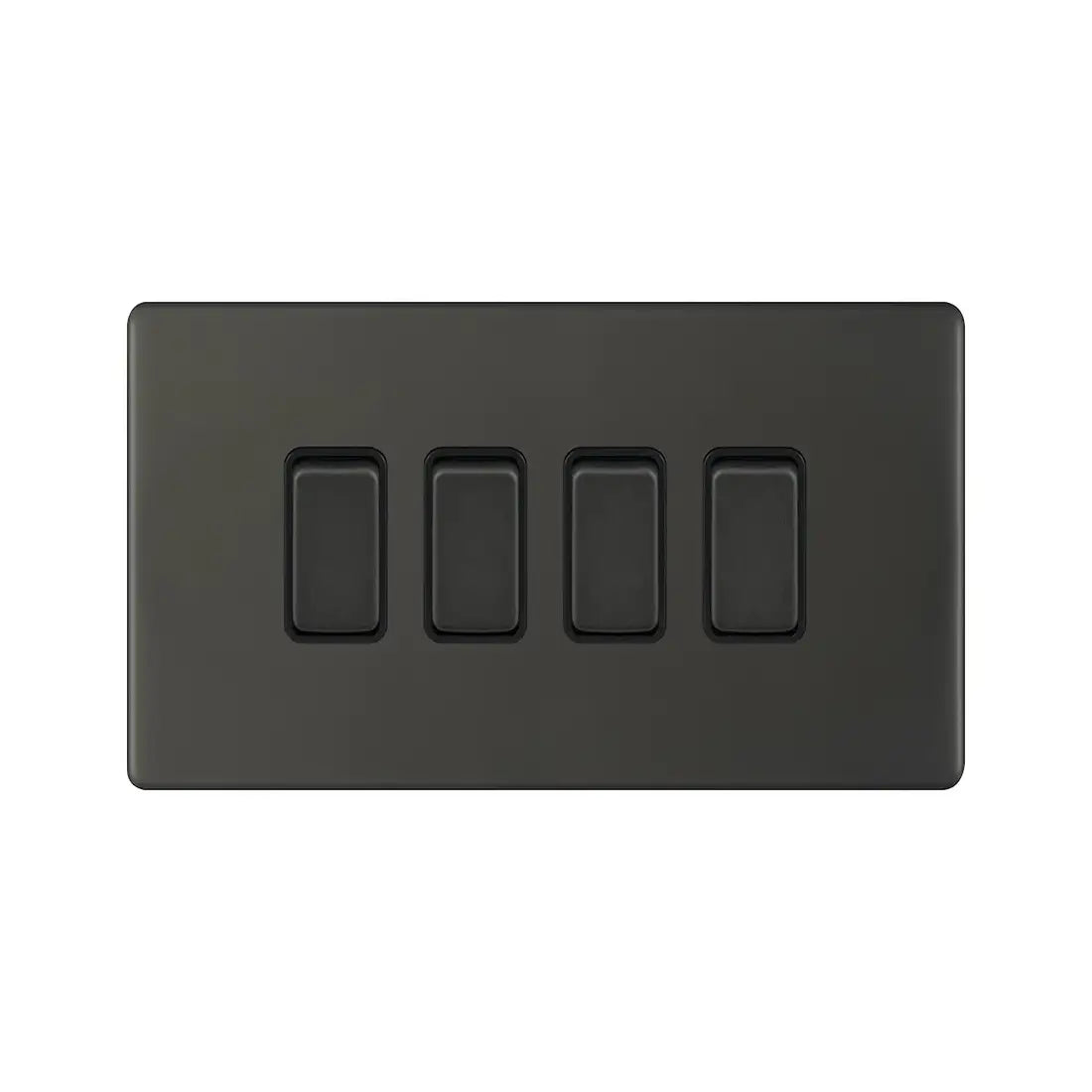 Admore AU308 10A 4G 2Way 3X6 Switch , Metal Series - Umber