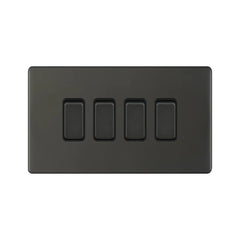Admore AU308 10A 4G 2Way 3X6 Switch , Metal Series - Umber - Slide 1